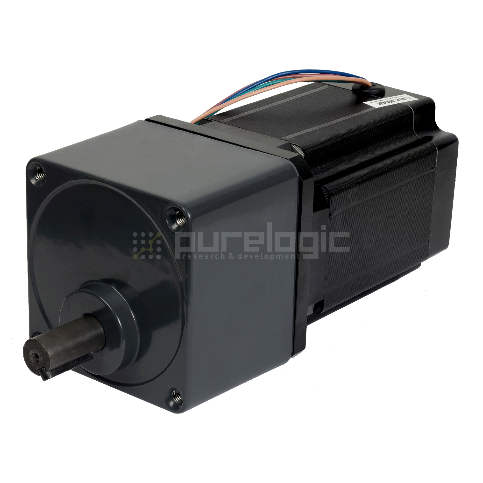 Изображение Двигатель шаговый с редуктором PL86GH113-20D14