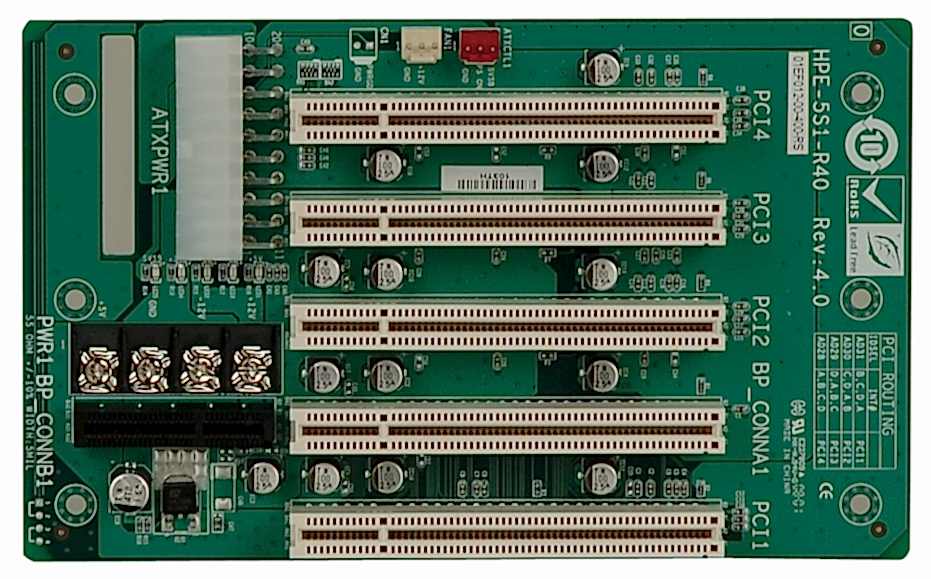Изображение Промышленная кроссплата HPE-5S1  