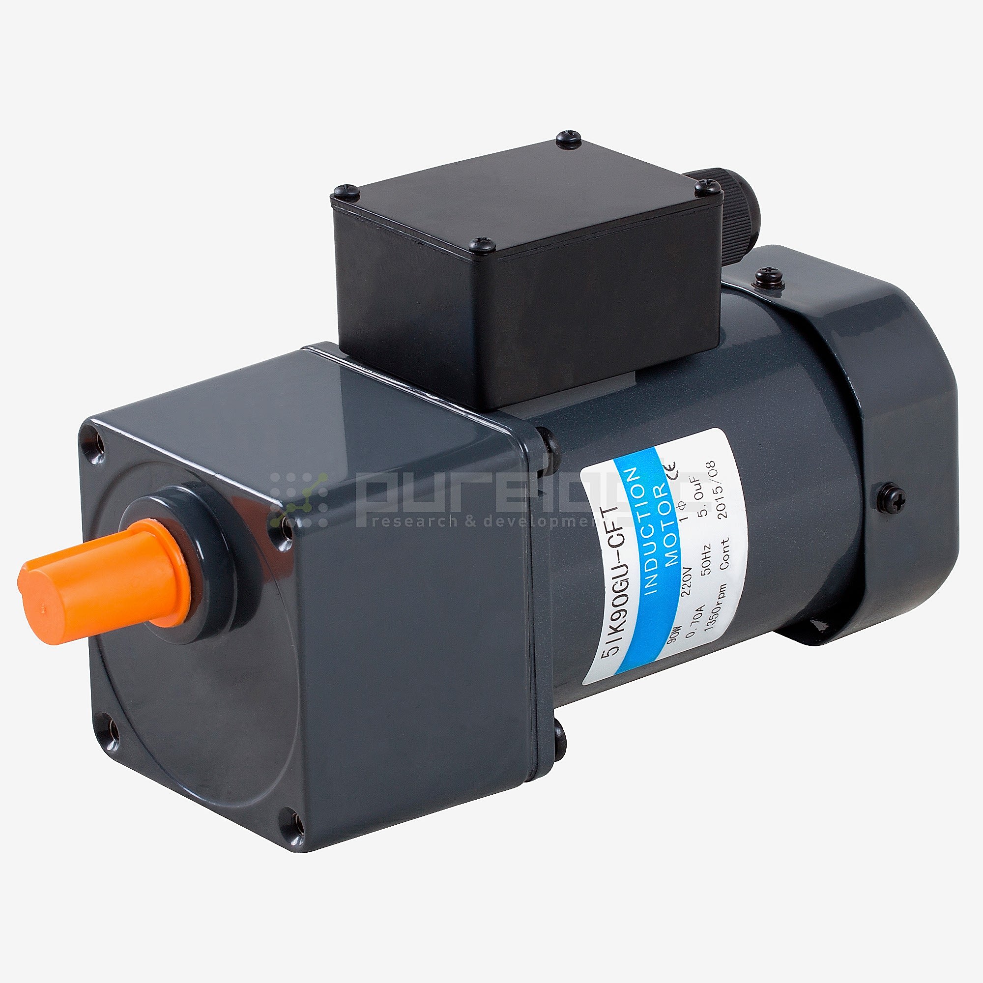 Изображение Двигатель индукционный с редуктором 5IK90RGU-CF-5GUxKB