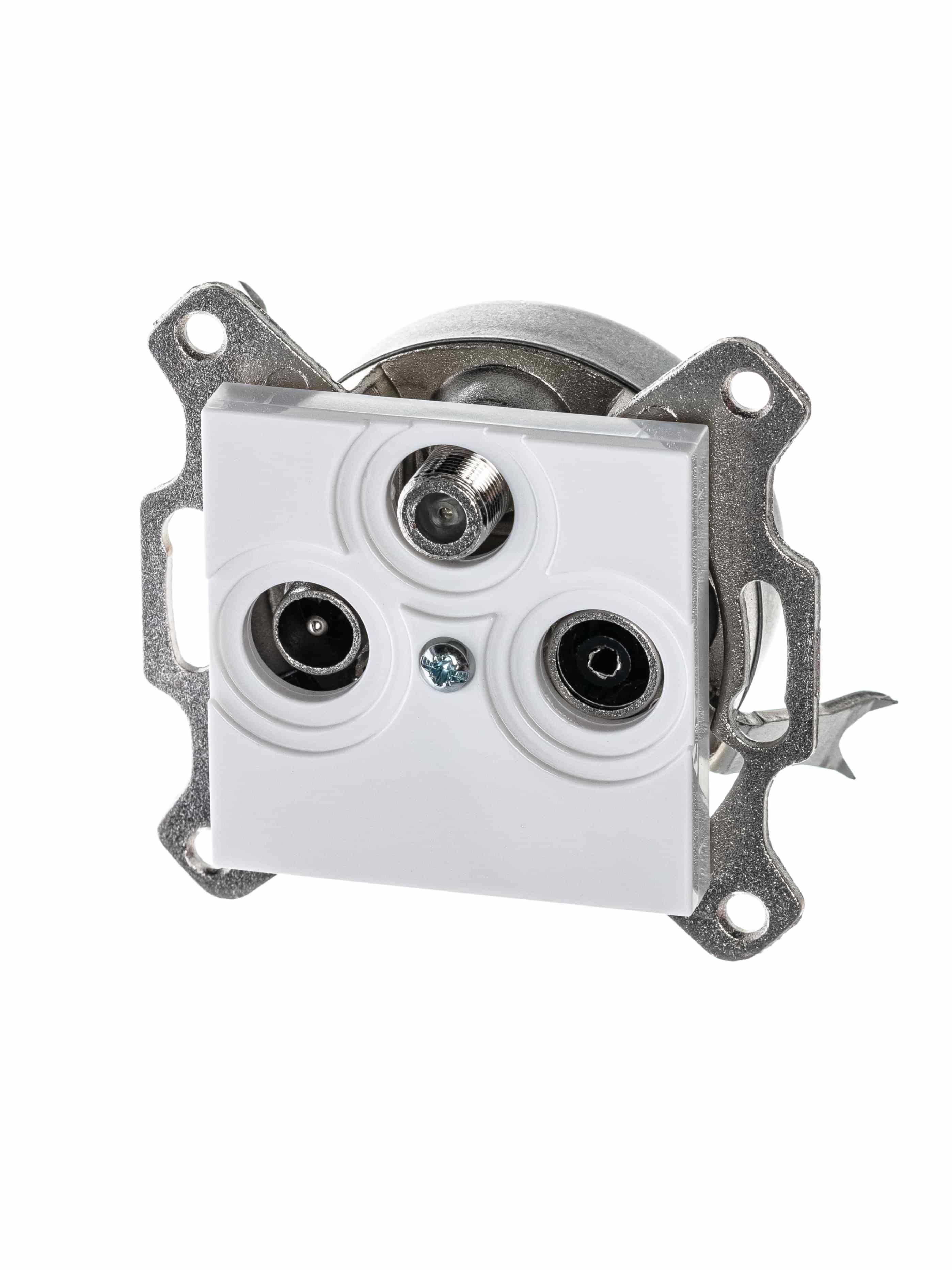 Изображение ABB EPJ Levit белый / белый Розетка TV-R-SAT, белый