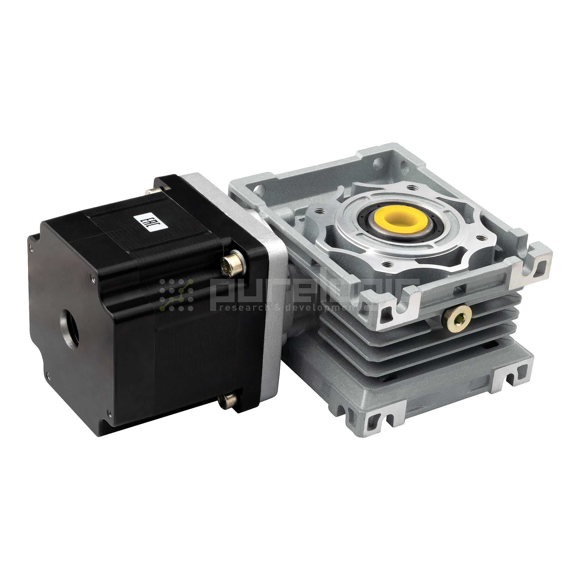 Изображение Двигатель шаговый с редуктором PL86H113-WG40-10