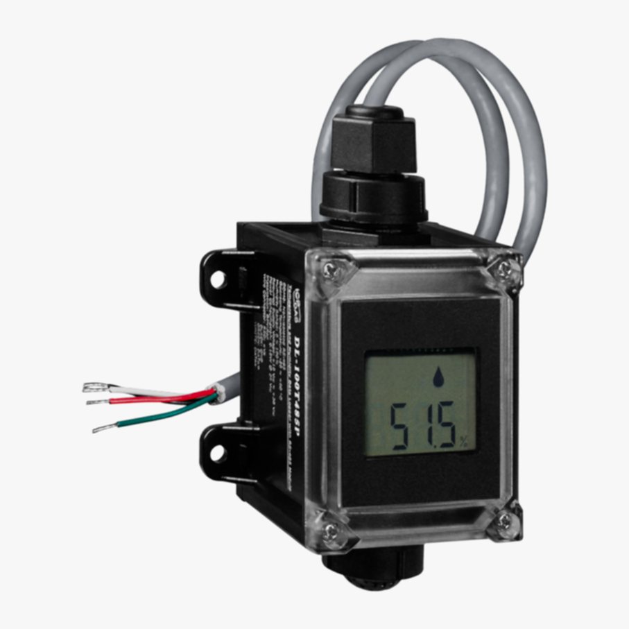 Изображение Датчик температуры и влажности окружающей среды с функией регистрации данных DL-100T485P CR  