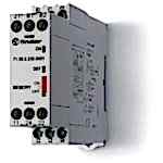 Изображение Finder Фотореле модульное с фотоэлементом 011.02; монтаж на рейку 35мм; 1NO 16A; питание 24В АC/DC; настройка чувствит. 1…100люкс; ширина 17.5мм; степ