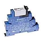 Изображение Finder Фотореле модульное с фотоэлементом 011.02; монтаж на рейку 35мм; 1CO 16A; питание 230В АC; настройка чувствит. 1…80люкс, 30…1000люкс; ширина 35