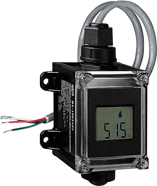 Изображение Датчик температуры и влажности окружающей среды с функией регистрации данных DL-100T485 CR  