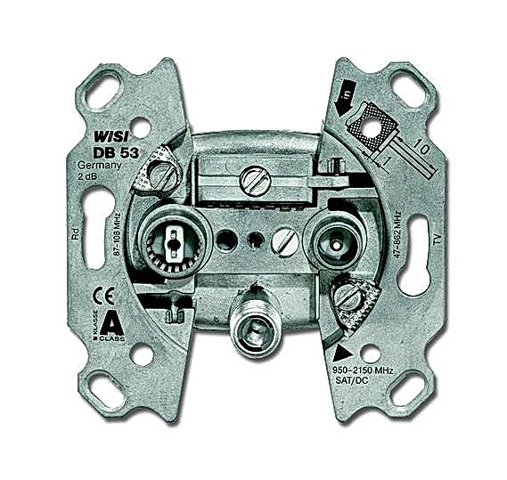 Изображение ABB BJE Мех Розетка TV -FM-SAT оконечная