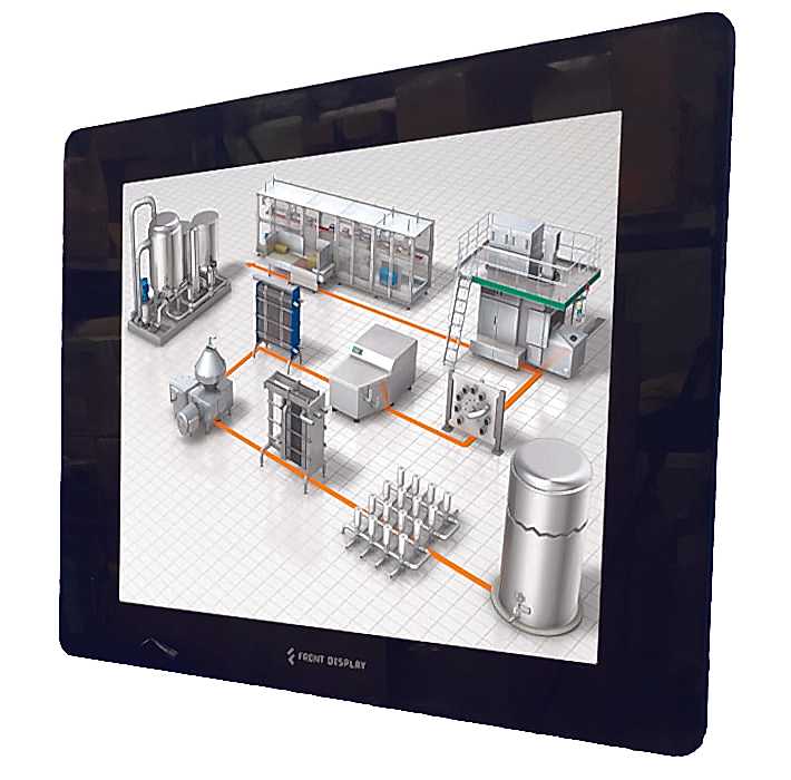 Изображение Промышленный монитор GLA-19-HC-R20  