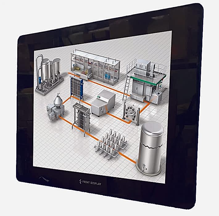 Изображение Промышленный монитор GLA-19-HB-R20  
