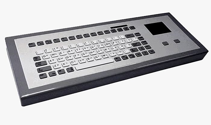 Изображение Клавиатура промышленная TKG-083b-TOUCH-MGEH-PS/2-US/CYR (KG15223-NA)  