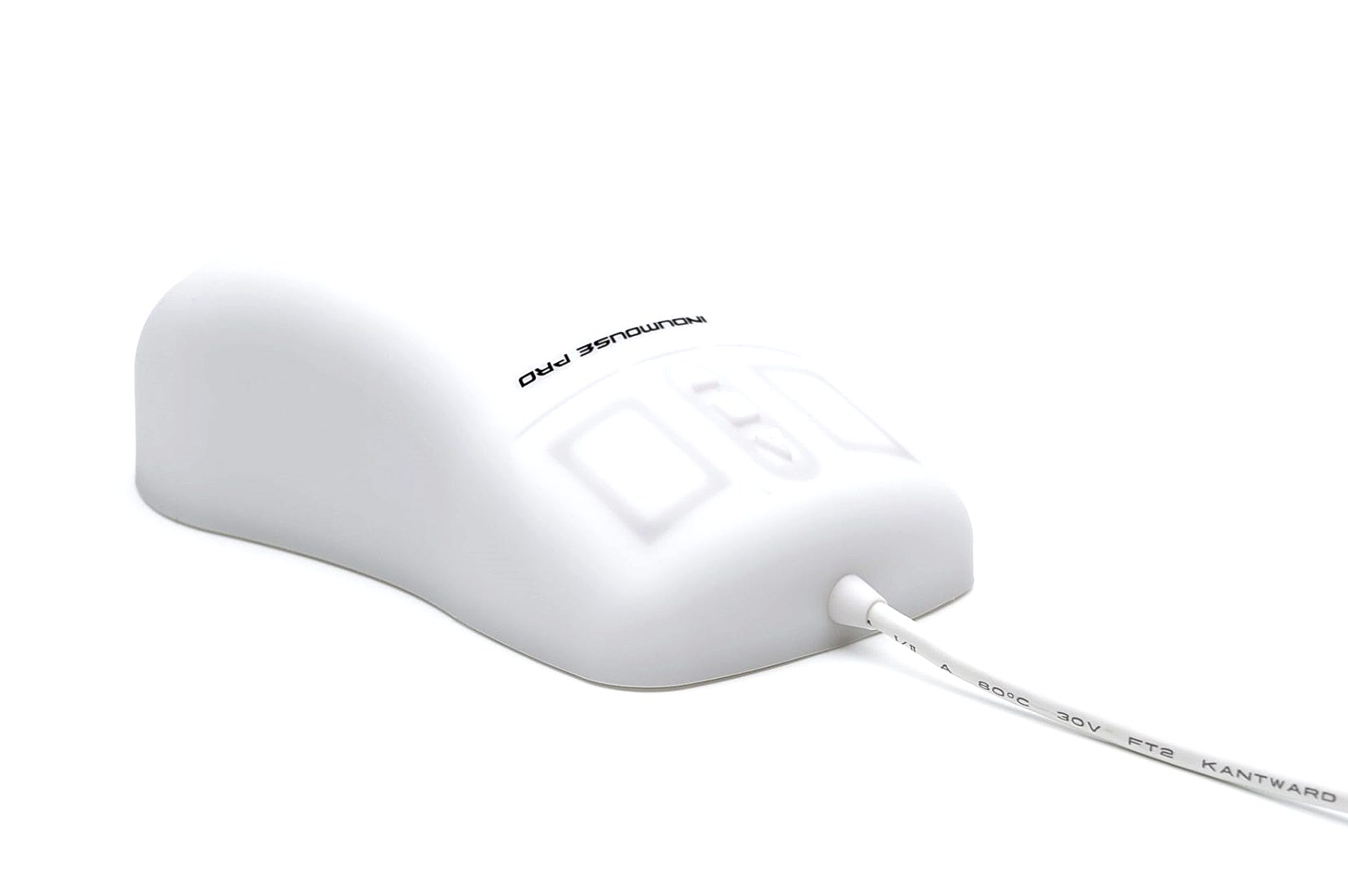 Изображение Мышь промышленная для применения в медицине TKH-MOUSE-PRO-IP68-WHITE-USB (KH25201) для любых поверхностей  