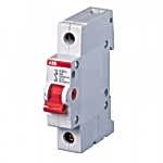 Изображение ABB SD201 Рубильник 1P 50A рычаг крас.