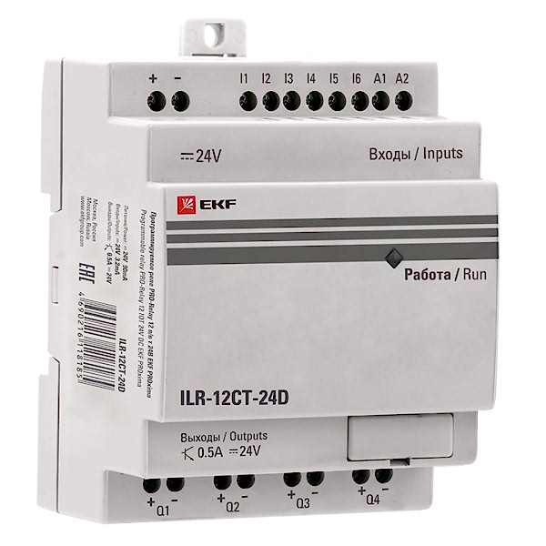 Изображение EKF Программируемое реле 12 в/в т 24В PRO-Relay PROxima