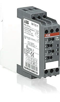 Изображение ABB CM-TCS.12S Реле контроля температуры, Uпит=24-240В AC/DC, 0...+100 С, винт.клеммы