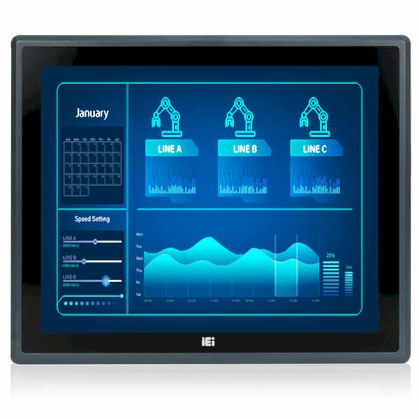 Изображение Панельный компьютер PPC-F17D-ULT5-i5/4G/PC  