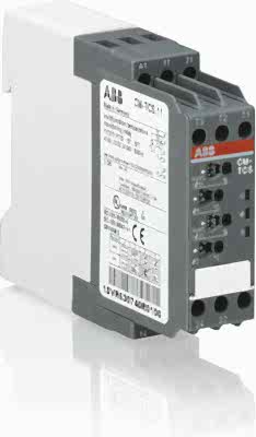 Изображение ABB Реле контроля температуры CM-TCS.22S, Uпит=24В AC/DC, 0...+100 С, винт.клеммы