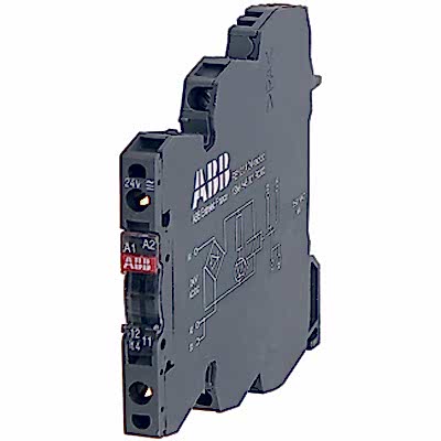 Изображение ABB Реле RBR111A , 1НО контакт, 10мА-6А, катушка 24VAC/DC, пруж.зажимы