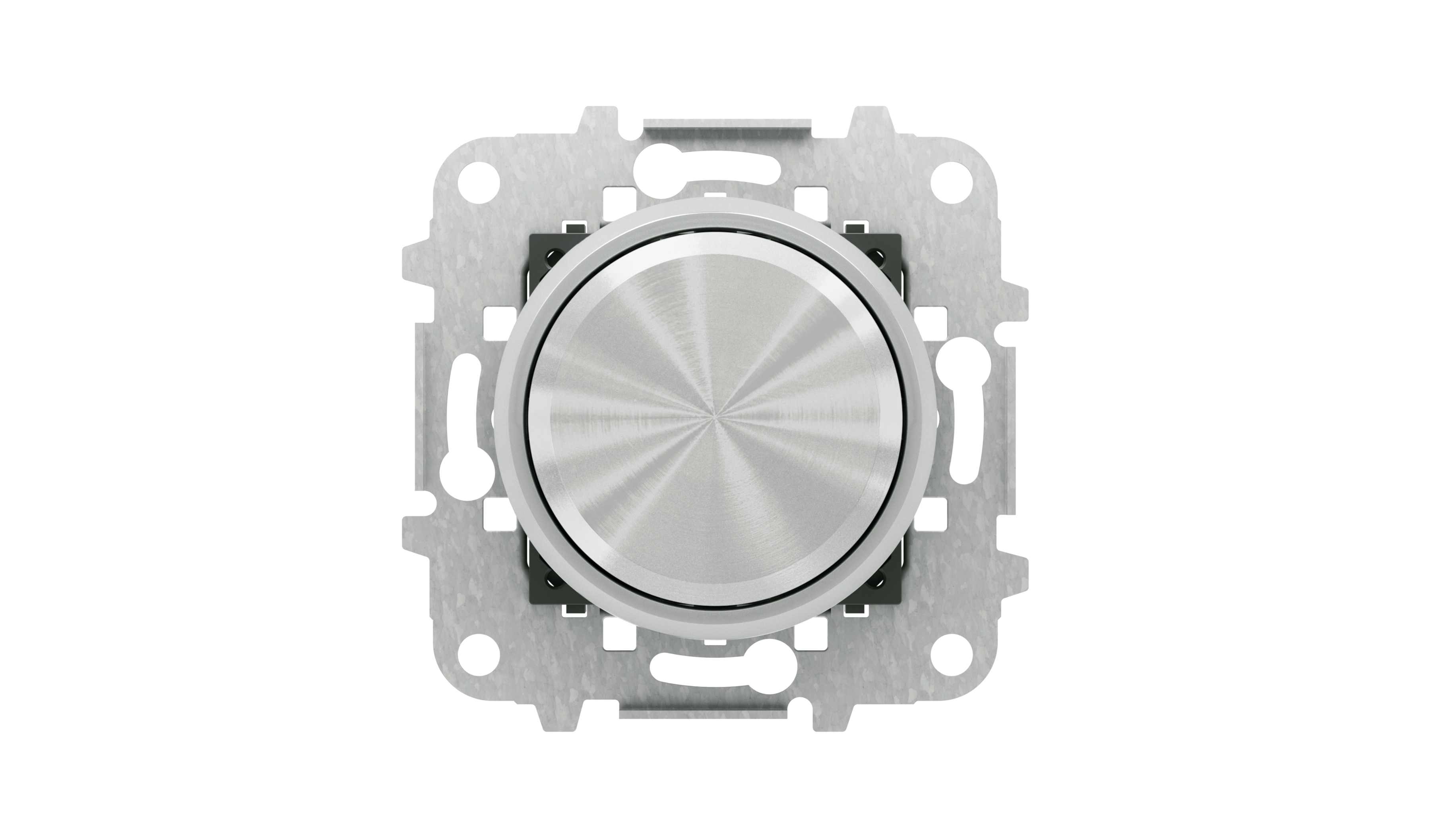 Изображение ABB SKY Moon Мех электронного поворотного светорегулятора для люминесцентных ламп 700 Вт, 0/1-10 В, 50 мА, кольцо "хром"