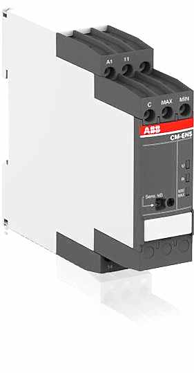 Изображение ABB Реле контроля уровня жидкости CM-ENS.11S, слив (чувствит. 5- 100кОм) 24-240В АС/DC, 1ПК, винт. заж.