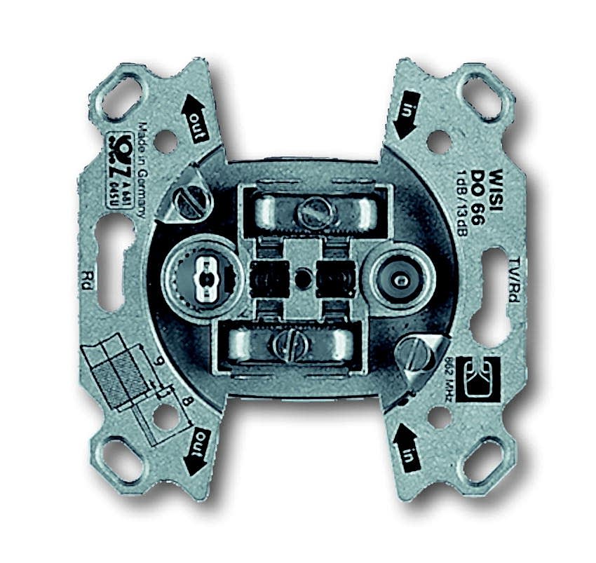 Изображение ABB BJE Мех Розетка TV-FM проходная