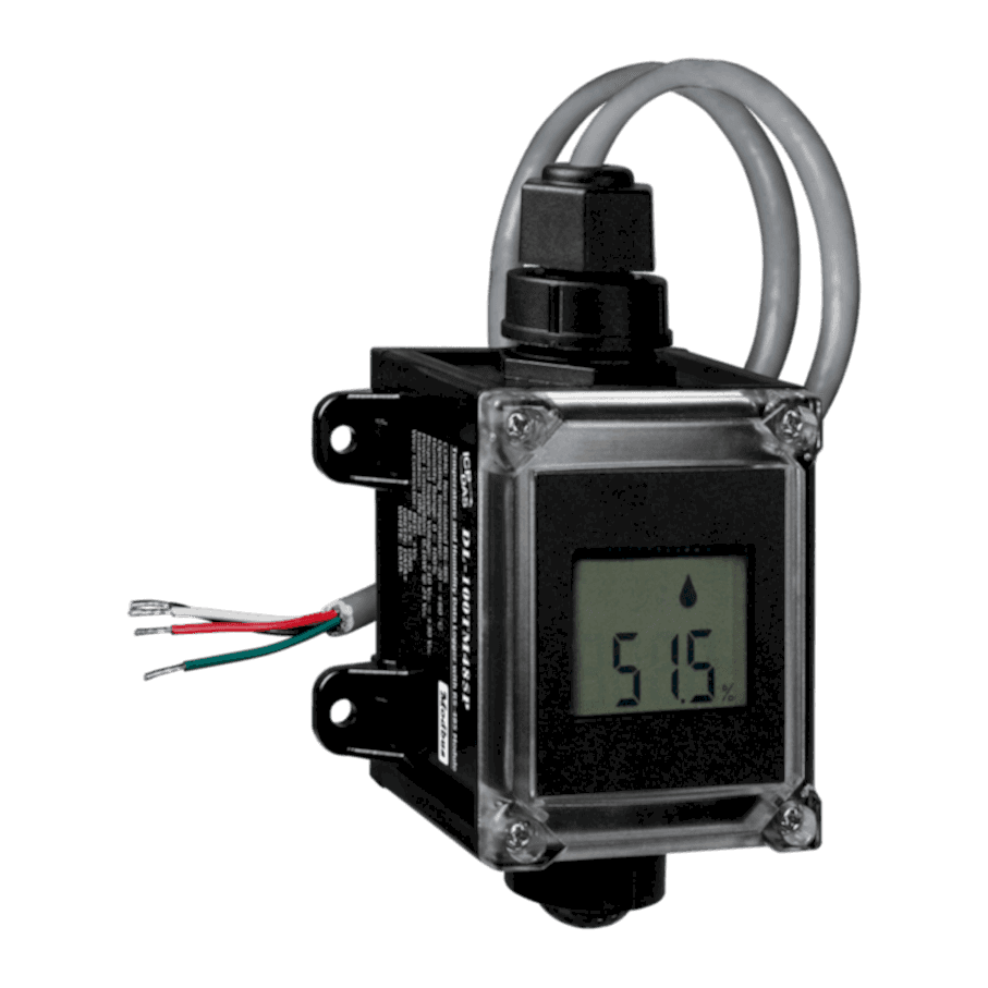 Изображение Датчик температуры и влажности окружающей среды с функией регистрации данных DL-100TM485P CR  