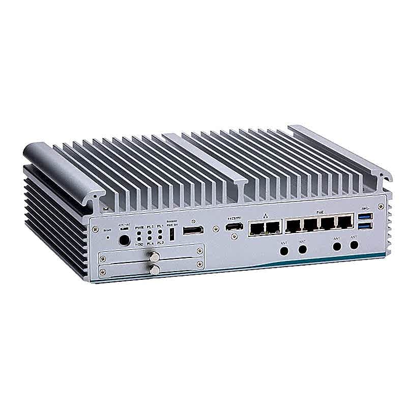 Изображение Компактный промышленный компьютер   eBOX671-521-FL-DC-6GbE  