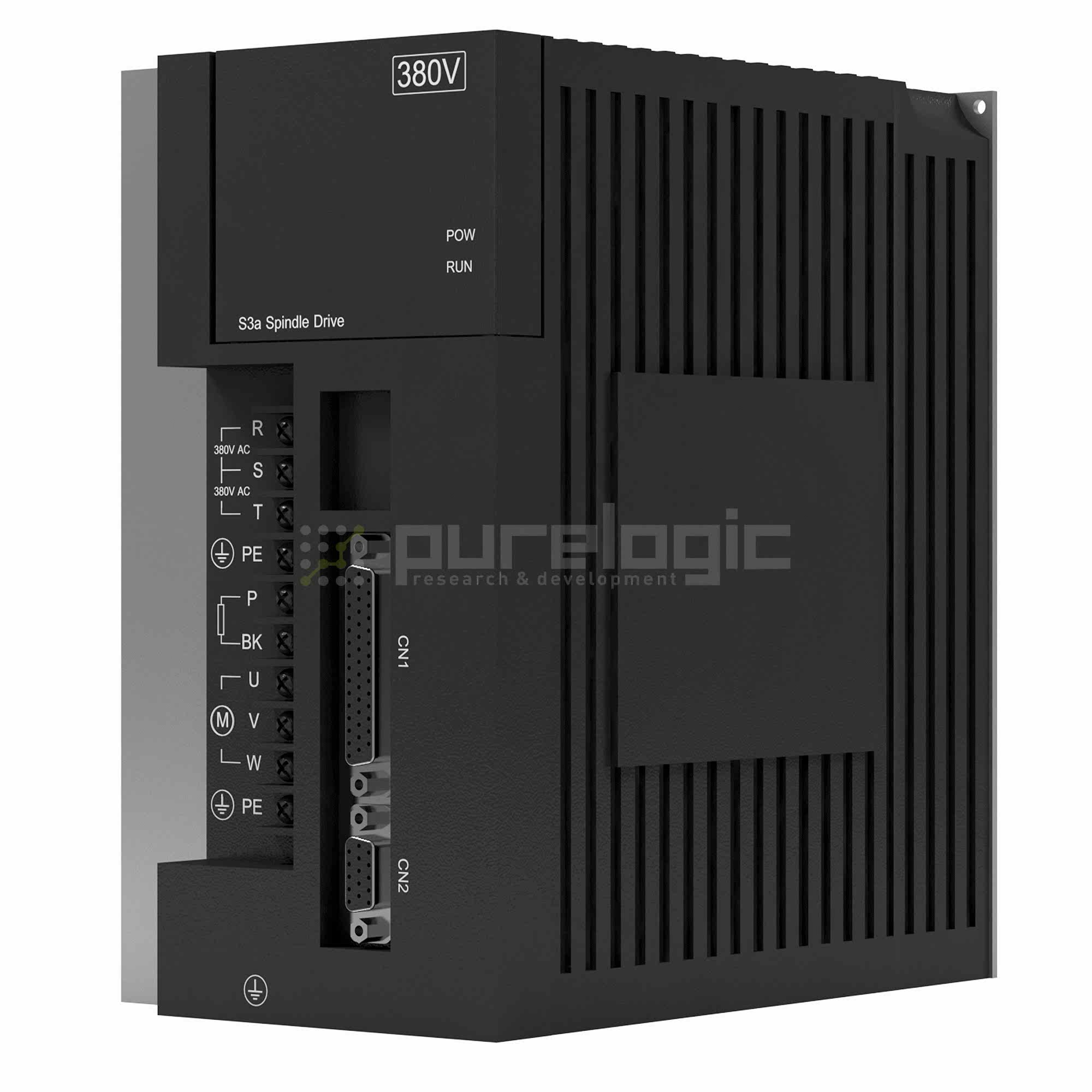 Изображение Серводрайвер шпиндельного серводвигателя TH-S3a-H75F-GA