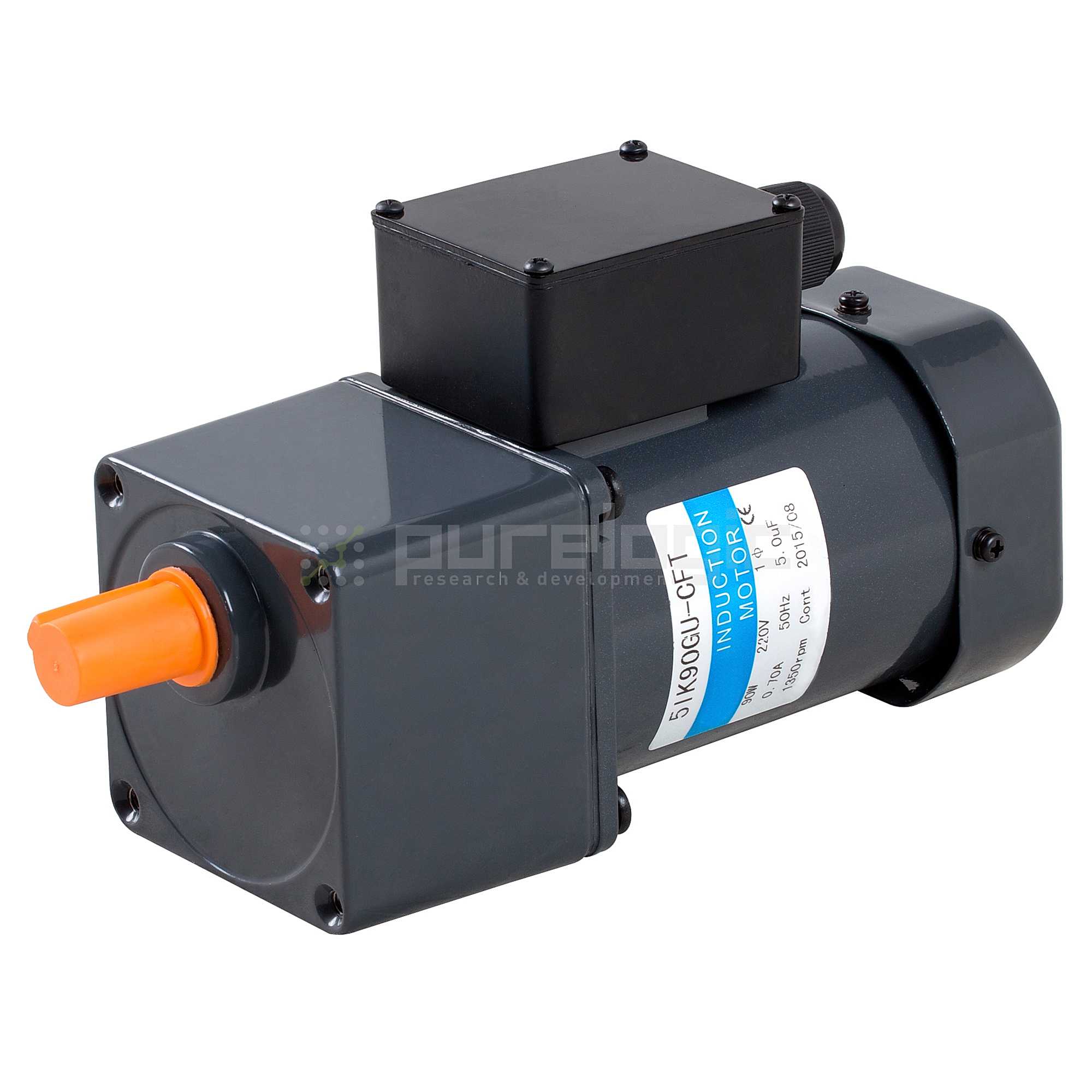 Изображение Двигатель индукционный с редуктором 5RK90GU-CF-5GUxKB