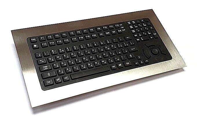 Изображение Встраиваемая промышленная клавиатура KG113-MB-MS-P  
