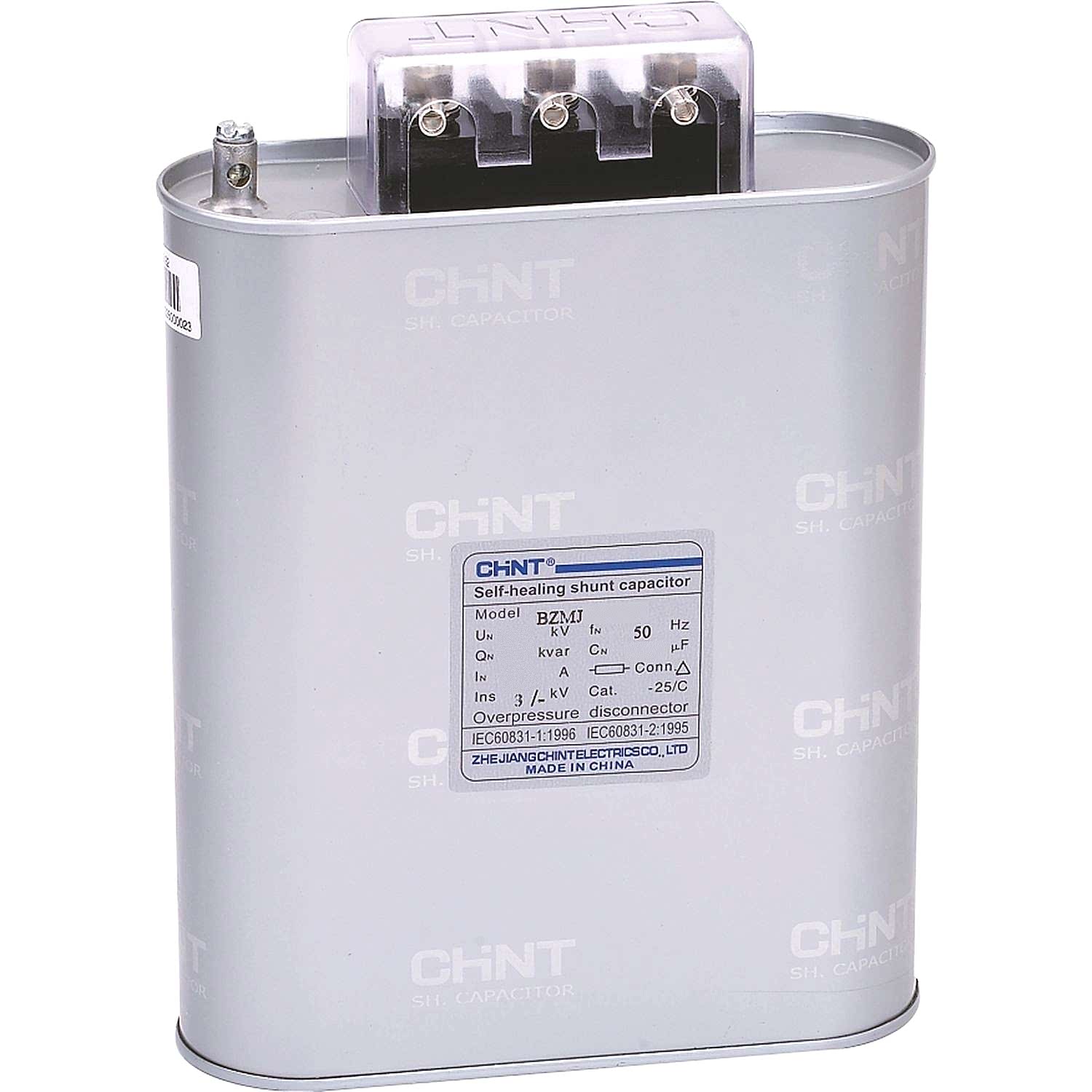 Изображение CHINT Трехфазный конденсатор BZMJ 0.4-10-3 АС400В, 10 кВАр