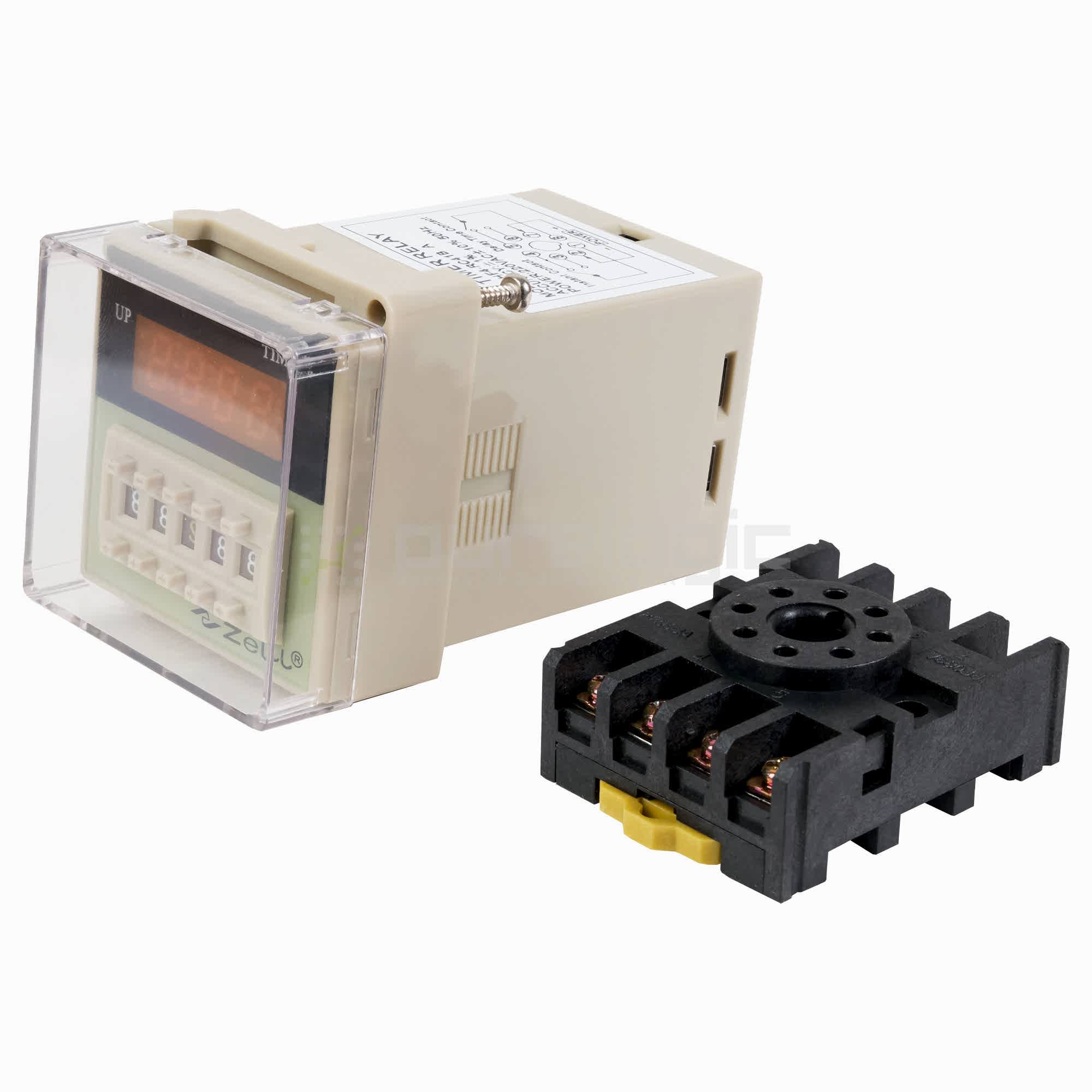 Изображение Цифровой таймер HF4-RC41B + разъем SHX02