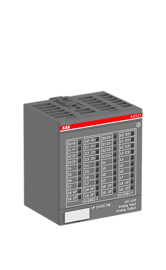 Изображение ABB Модуль В/В, 4AI/4AO, U/I/RTD, AX521-XC