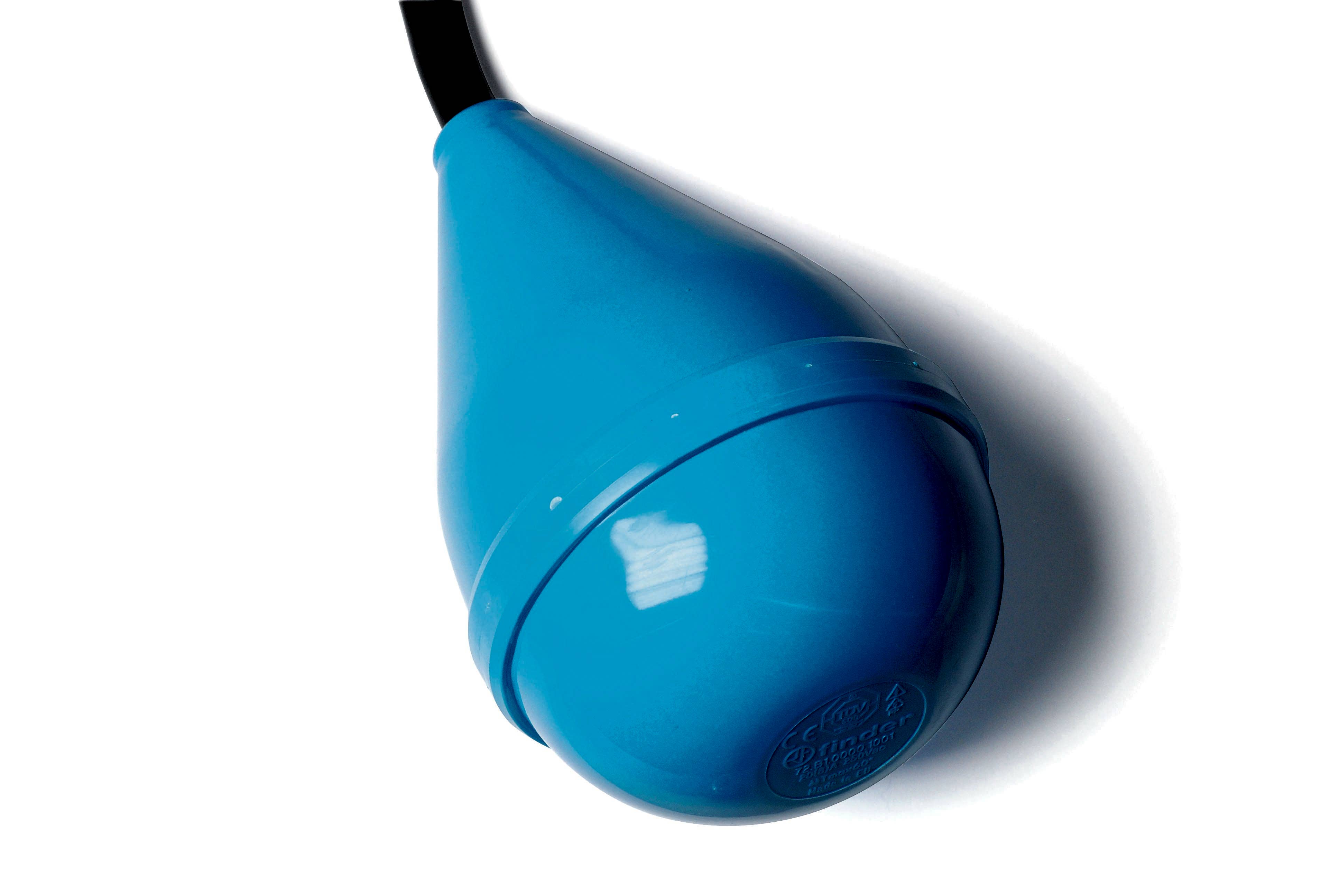 Изображение Finder Поплавковый выключатель - 3 водонепроницаемые камеры; для грязной воды, дренажных установок и насосных станций; кабель неопрен 5м; контакты 1СО