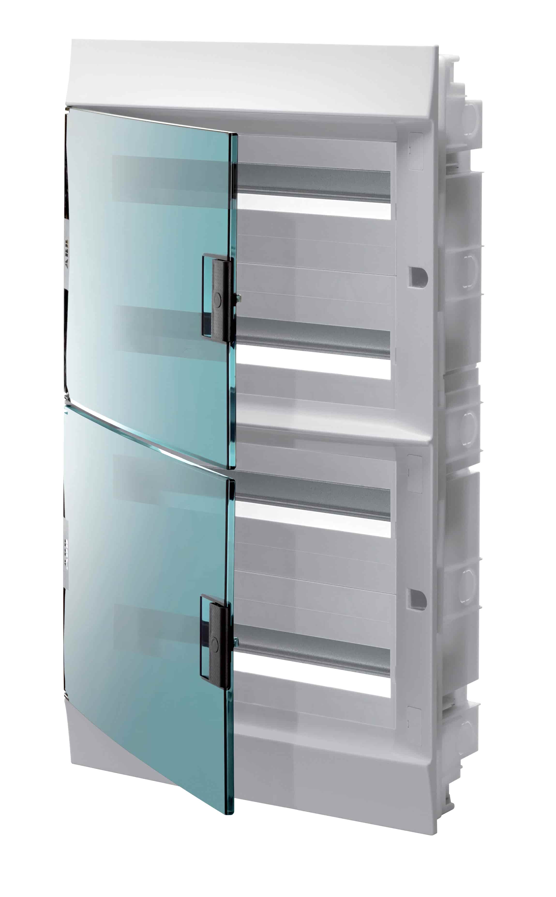 Изображение ABB Mistral41 Бокс в нишу 72М зеленая дверь (без клемм)