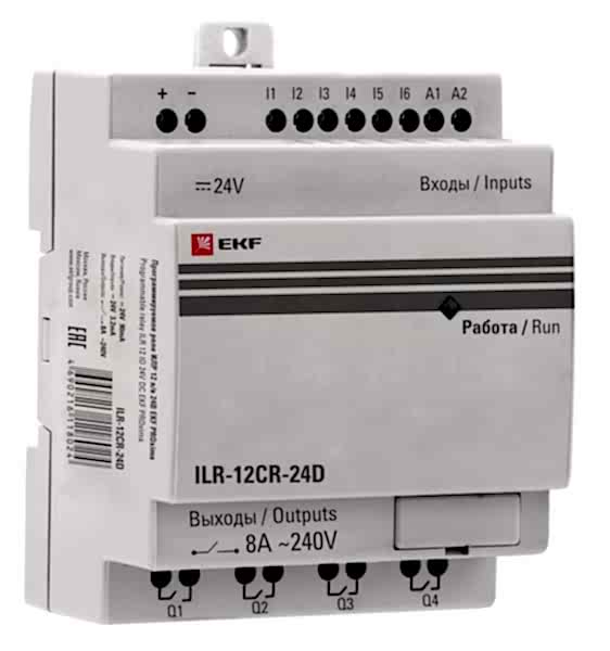 Изображение EKF Программируемое реле 12 в/в 24В PRO-Relay PROxima