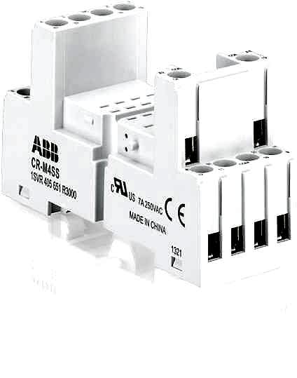 Изображение ABB CR-M4SS Цоколь (стандартный) для реле CR-M 2/4ПК