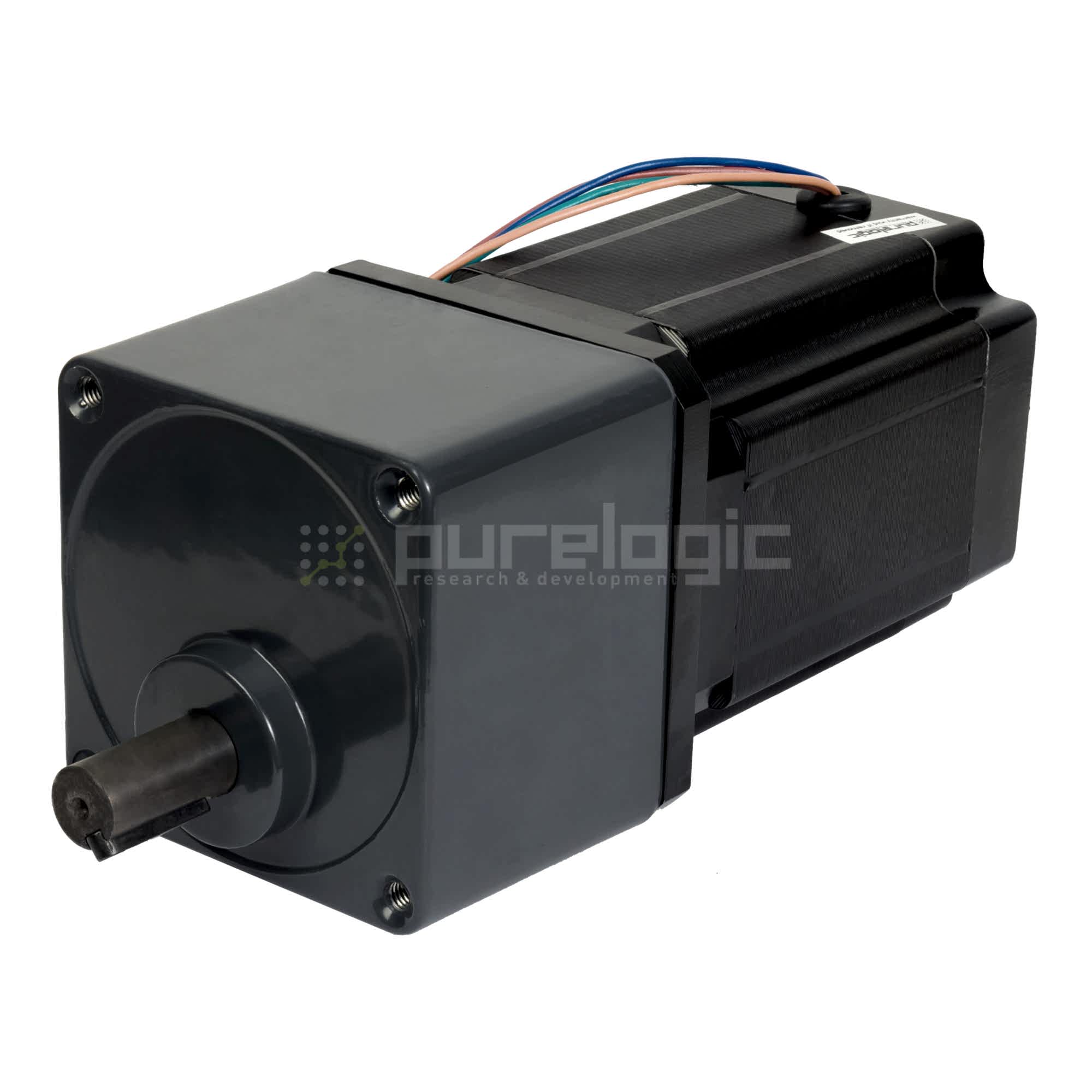 Изображение Двигатель шаговый с редуктором PL86GH113-10D14