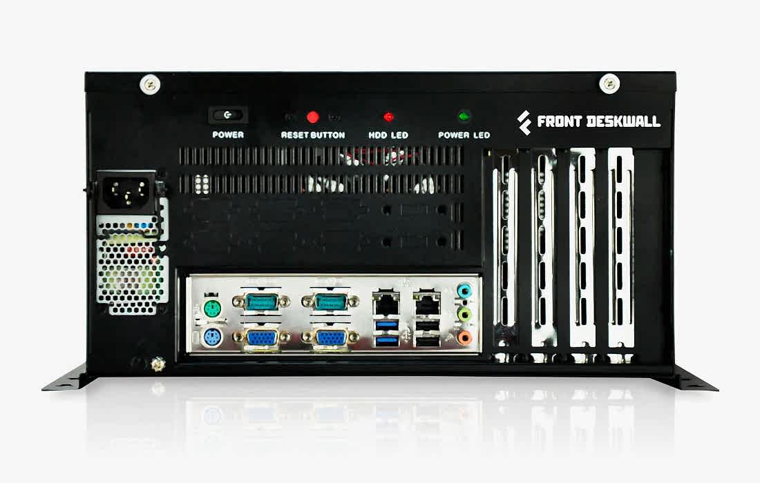 Изображение Промышленный настольный компьютер FRONT Deskwall 430.401  