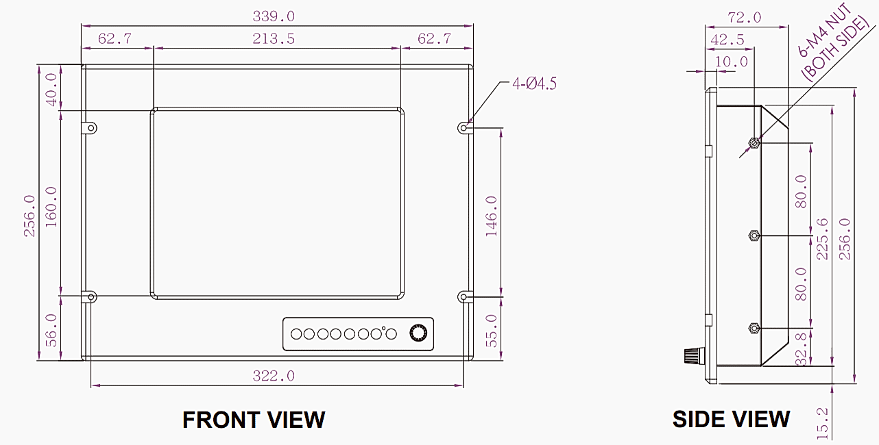 Изображение Морской монитор R10L210-MRM2/PAT/R  