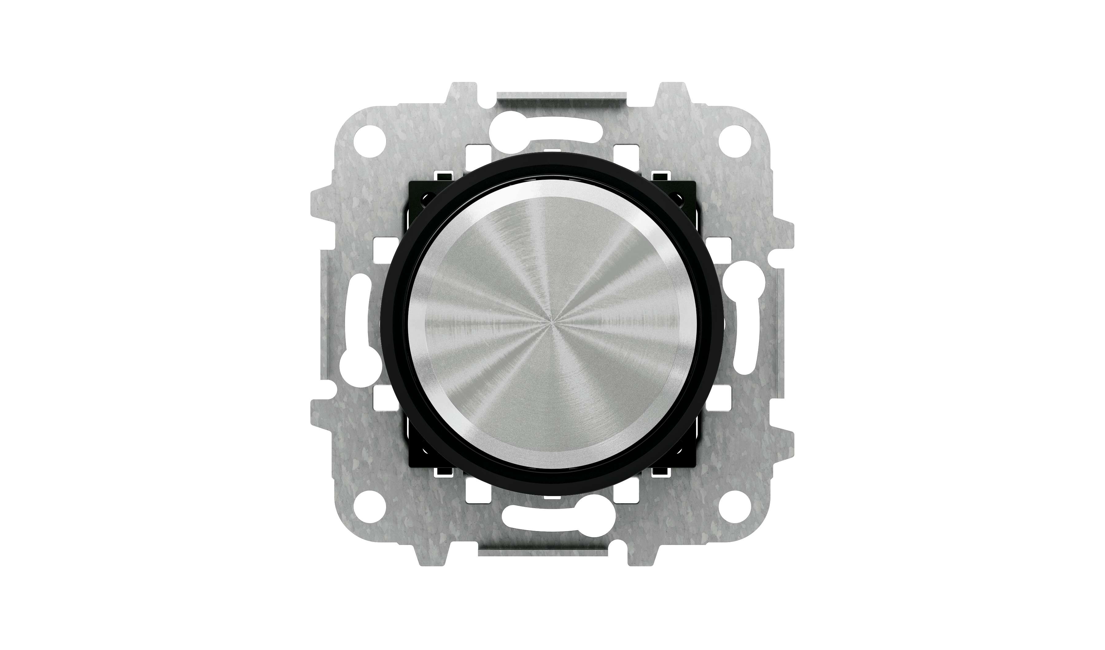 Изображение ABB SKY Moon Мех электронного поворотного светорегулятора для люминесцентных ламп 700 Вт, 0/1-10 В, 50 мА, кольцо "чёрное стекло"