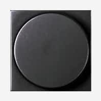 Изображение ABB NIE Zenit Антрацит Светорегулятор поворотный 60-400W универсальный, 2 мод