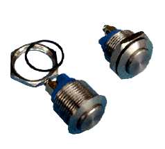 Изображение Кнопка вандалозащищённая TKV-1V-18-ROUND (KV07435)  