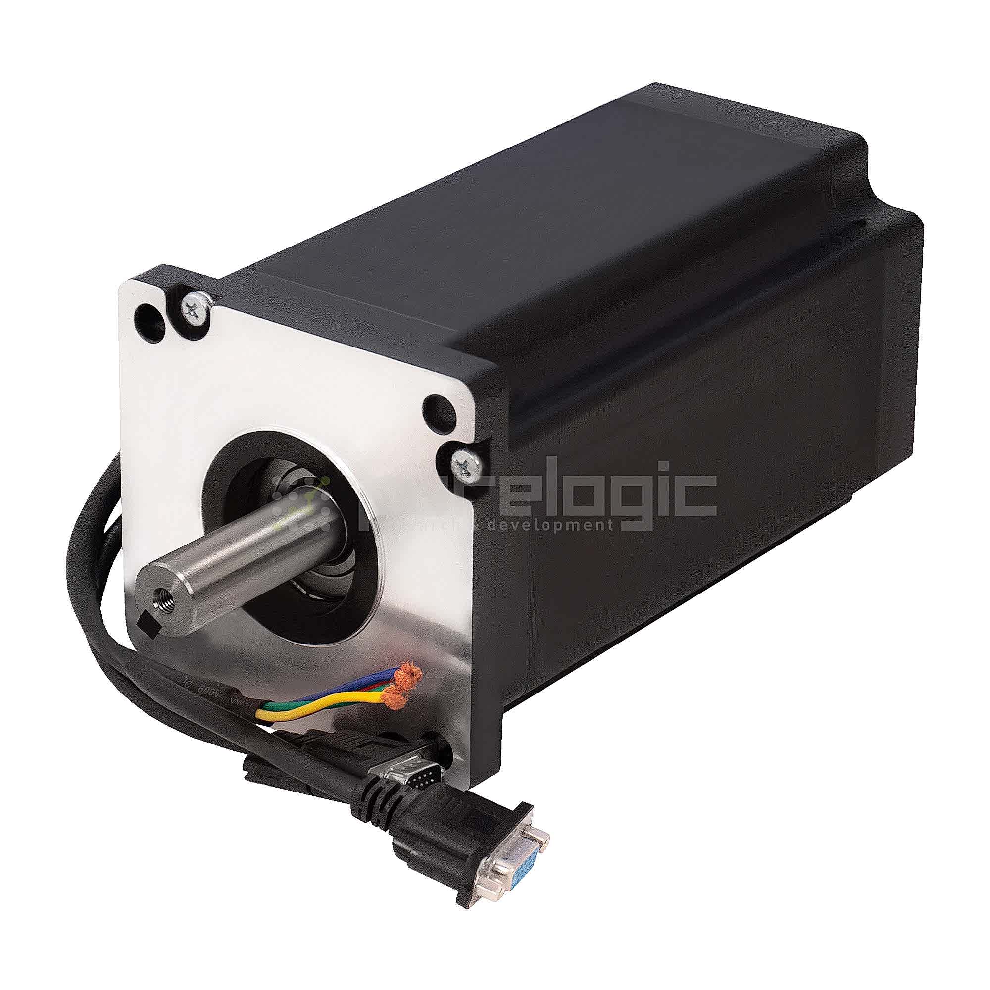 Изображение Двигатель шаговый с энкодером PL110H8460-D19-1K