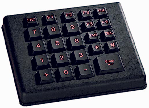 Изображение Клавиатура специализированная TKL-024-IP65-BACKL-KGEH-USB (KL14023)  