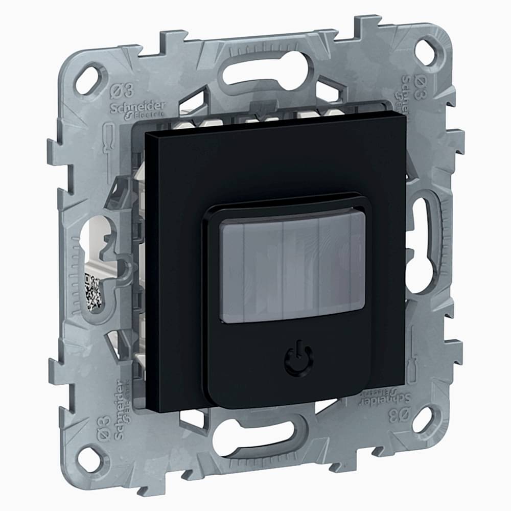 Изображение SE Unica New Антрацит Датчик движения с выключателем, 10А